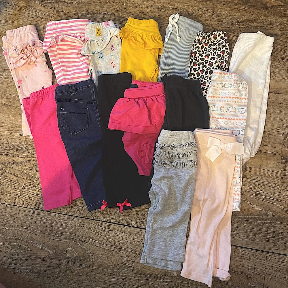 3-6 month baby girl’s pants